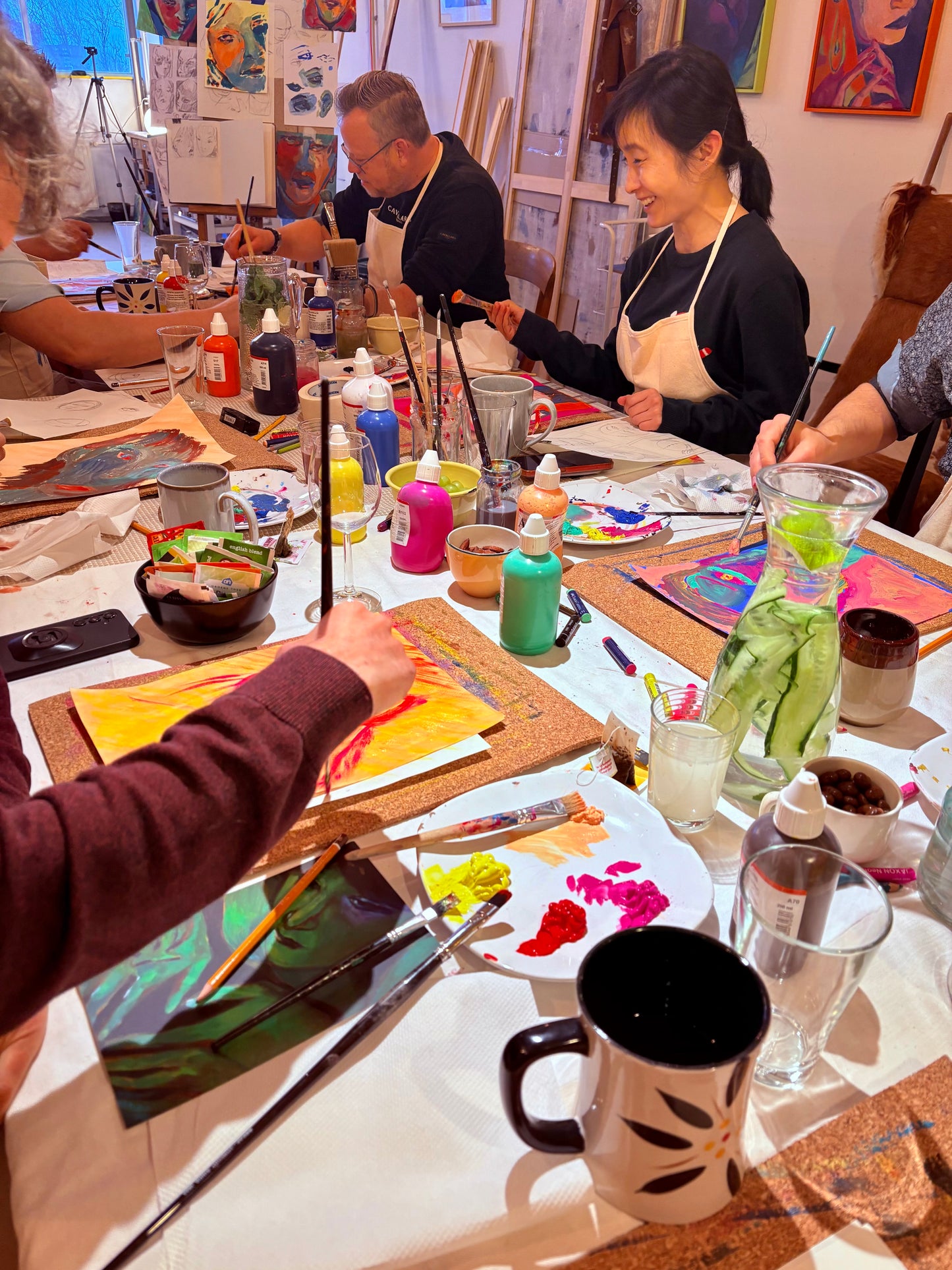 Painting Imaginary Friends - Workshop