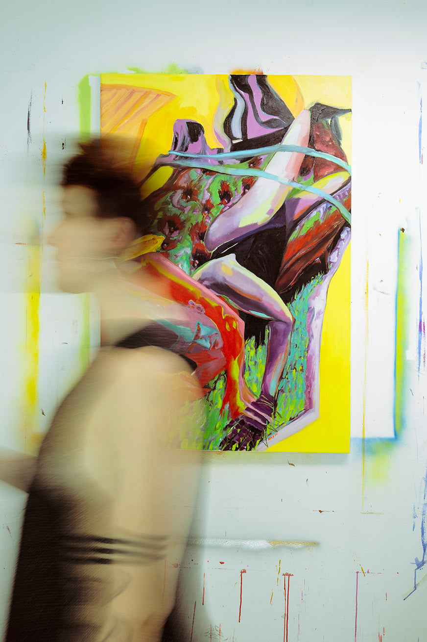 contemporary figurative oil paintings female artist