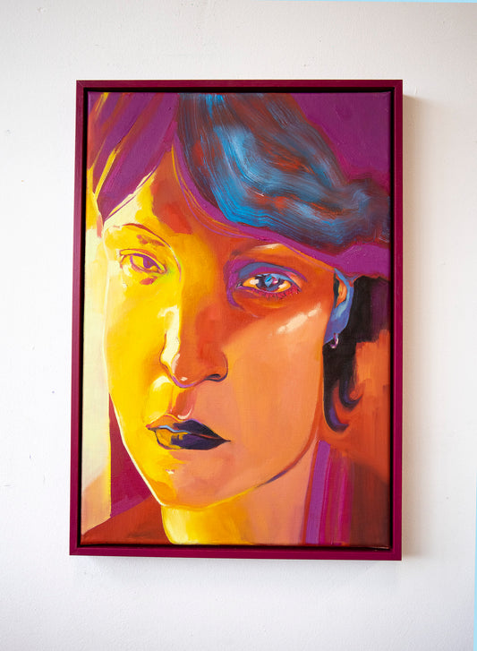 Orange kitchen lighting