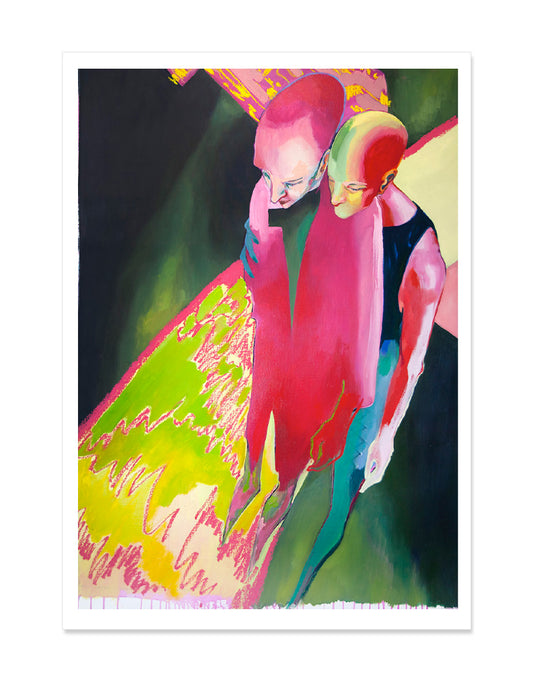 Straight ahead, uneven roads | Print